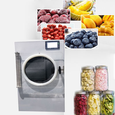 China 0.6sqm 6kg die 8kg Mini Freeze Dryer Machine Vacuum SUS304-Plaat bevriezen leverancier